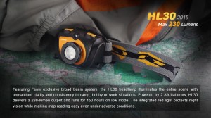 Fenix HL30 - Editie 2015